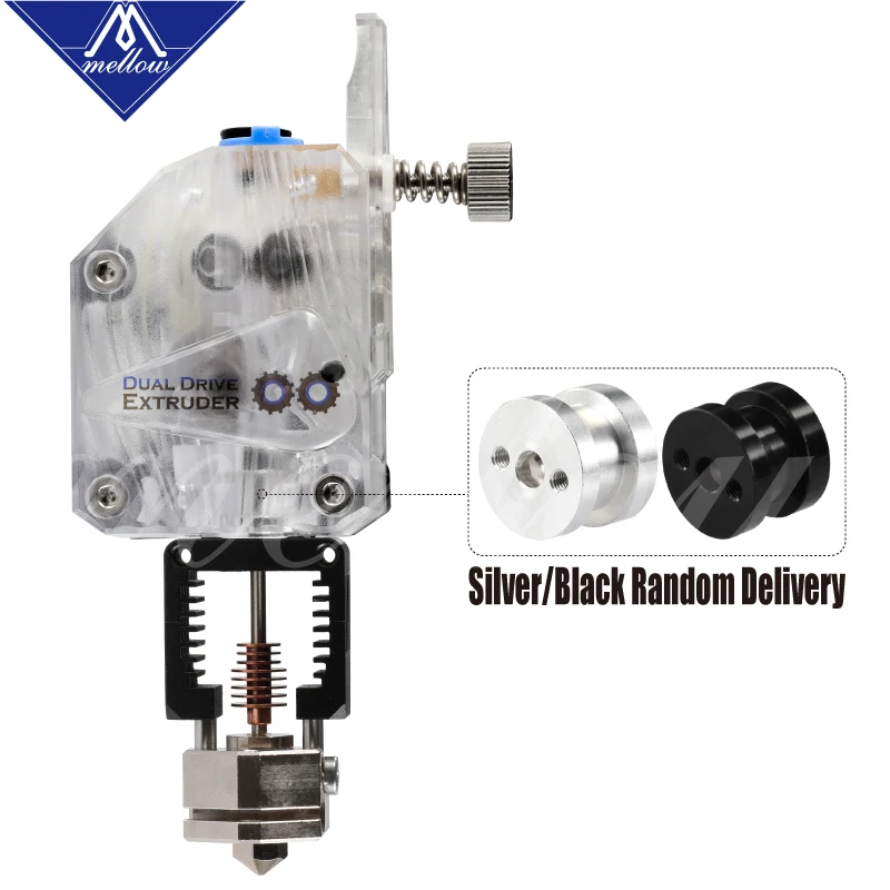 Price Mellow All Metal NF Crazy Hotend V6 Copper Nozzle For Ender 3 CR10 Prusa I3 MK3S Alfawise Titan Bmg Extruder 3D Printer Parts