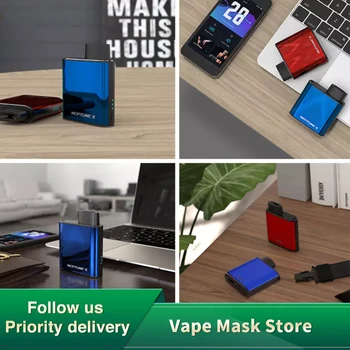 

Original IJOY Neptune X VV Pod Kit 650mAh Battery & 1.8ml Pod & 1.0ohm coil 14W Max Output Ecig Vape Kit Vs Drag Nano / Vinci