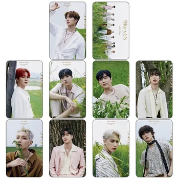 

Kpop SF9 Welcoming New Album Summer Breeze Crystal Card Sticker Photocard BUS Card Sticker 10 PCS/Set For Fans Gift