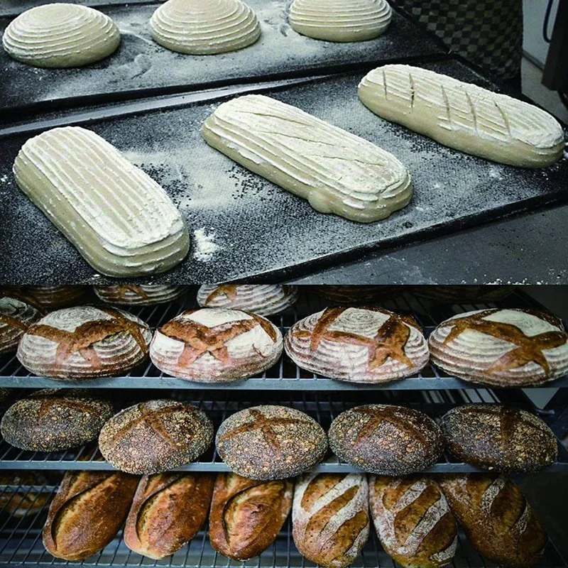 2 упаковки 10 дюймов квадратная корзина для хлеба брожения + 1 упаковка пластиковый