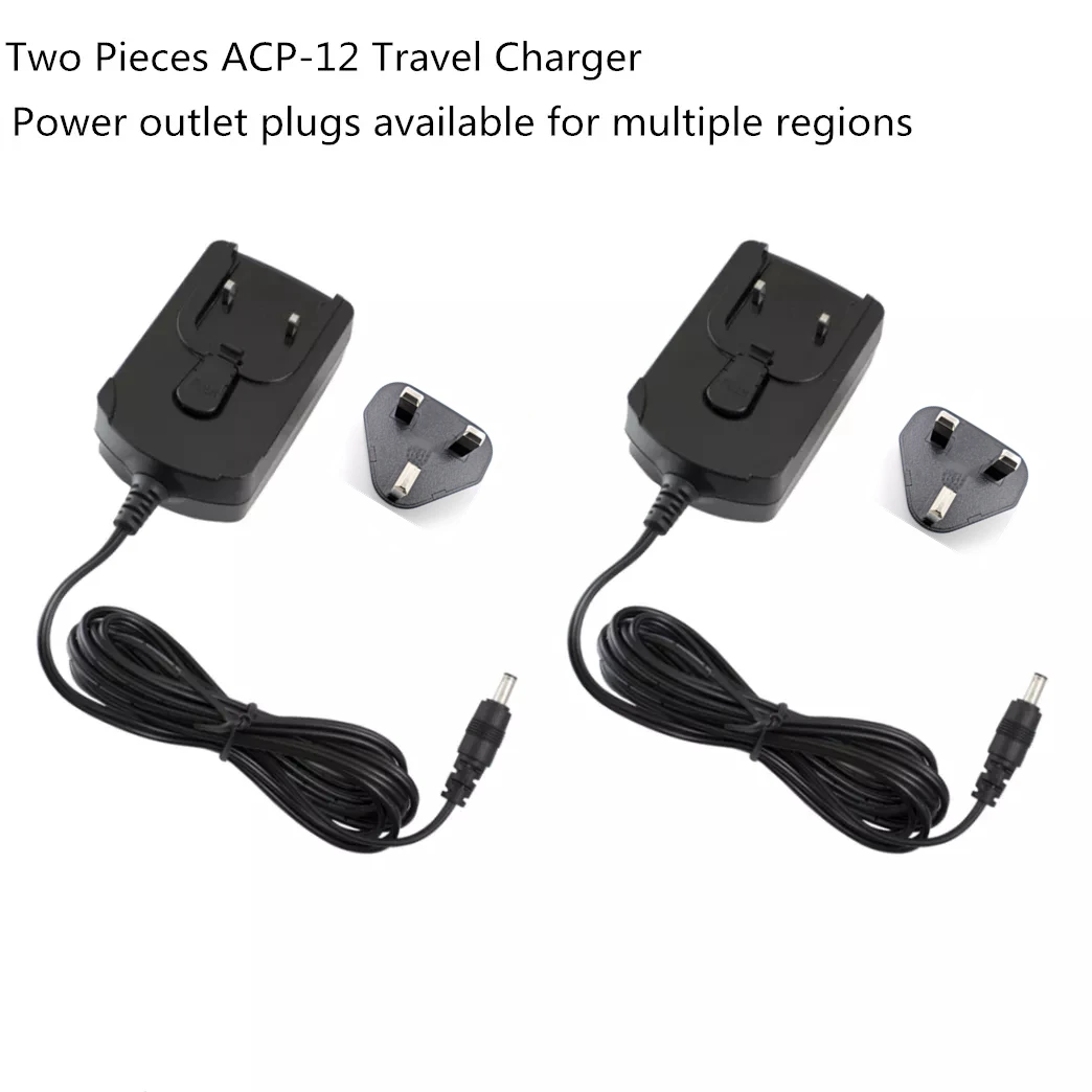 Two Pieces ACP-12 Travel Charger 5.9V 750mA for Airbus Cassidian EADS Nokia BLN-5i Battery, THR880i, TH1n, TH9, THR9 Tetra Radio - ANKUX Tech Co., Ltd