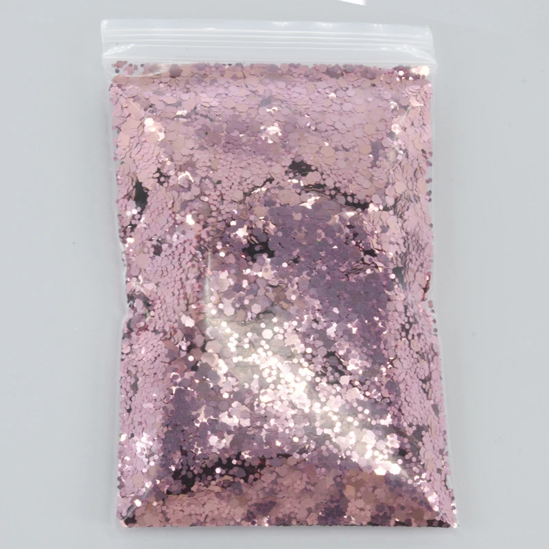 Color19-50g Голографический массивный/тонкий микс свободный блеск-50 грамм 1 мешок-блеск-дизайн ногтей Блеск-смесь Блеск-стакан блеск-MD11(1-30 - Цвет: Color19-50g