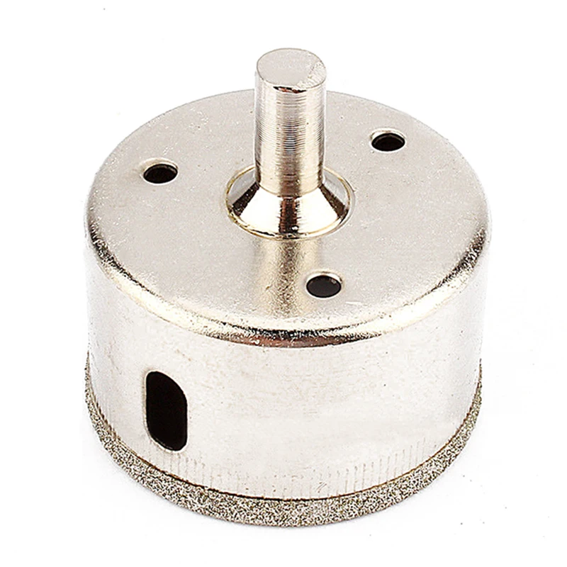 DWZ 14pcs Diamond Coated Hole Saw Drill Bit Tool Set for Tiles Marble Glass 3mm-70mm