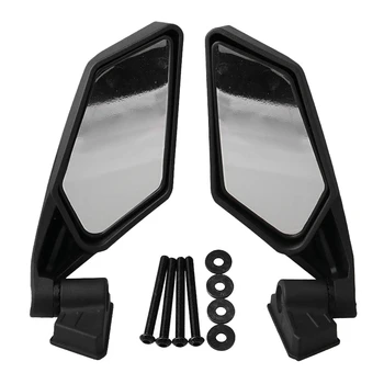 

2Pcs Racing Rearview Side Mirrors 715002898 for Can-Am Maverick X3 Max 2017-18