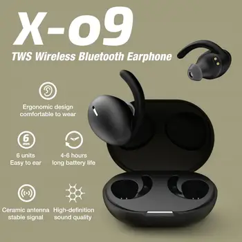 

TWS Bluetooth 5.0 Wireless Earaphone Stereo Touch Control IPX7 Waterproof In-ear Mini Sports Earbuds with 500mAh Charging Case