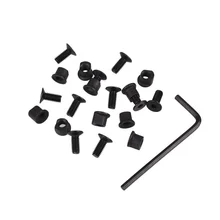 20 шт./лот металлический болт и гайка Замена Набор подходит M-LOK Штатив для охоты секций Охотничьи аксессуары