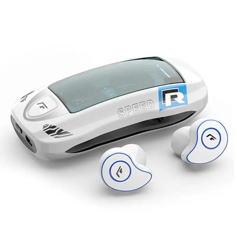 Bluetooth V5.0 наушники беспроводные стерео спортивные BT5.0 наушники-вкладыши стерео наушники с двойным микрофоном и зарядным устройством