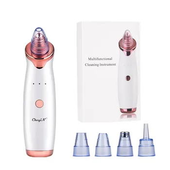 

Microdermabrasion Blackhead Remover Pore Vacuum Suction Face Cleaner Acne Comedone Extractor USB Rechargeable Skin Care Tools 48