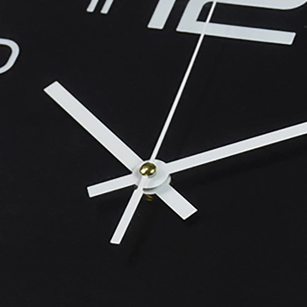 Rustic Bedroom Home Office Round Silent Hotel Room Decor Indoor Wall Clock Kitchen Battery Operated Modern Quartz Movement