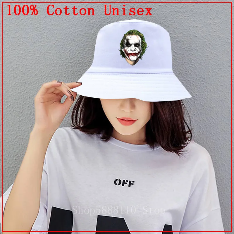 Unisex Panama Bucket Hat Joker Face Cap 