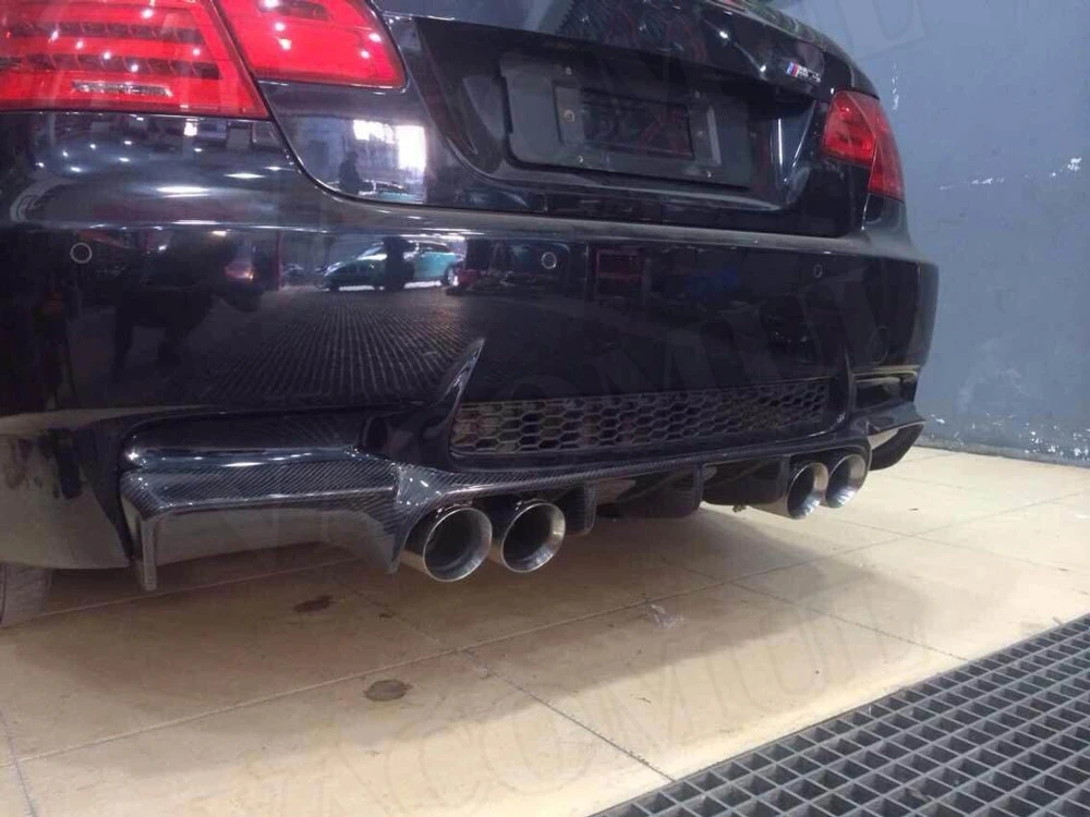 Задний спойлер из углеродного волокна с диффузором для BMW E92 M3 Coupe E93 кабриолета 2009