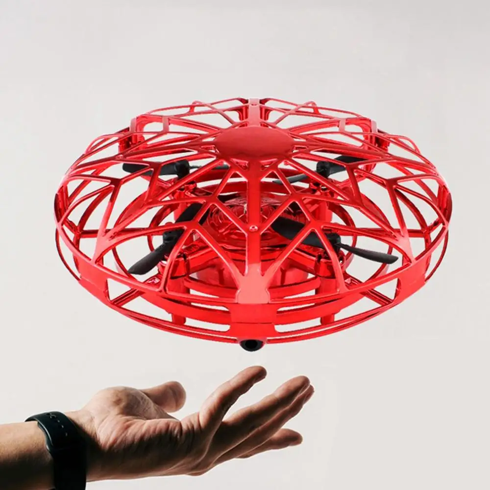  Mini Anticollision Sensor Induction Hand Controlled Altitude Hold Mode UFO Drone Machine On Radio C