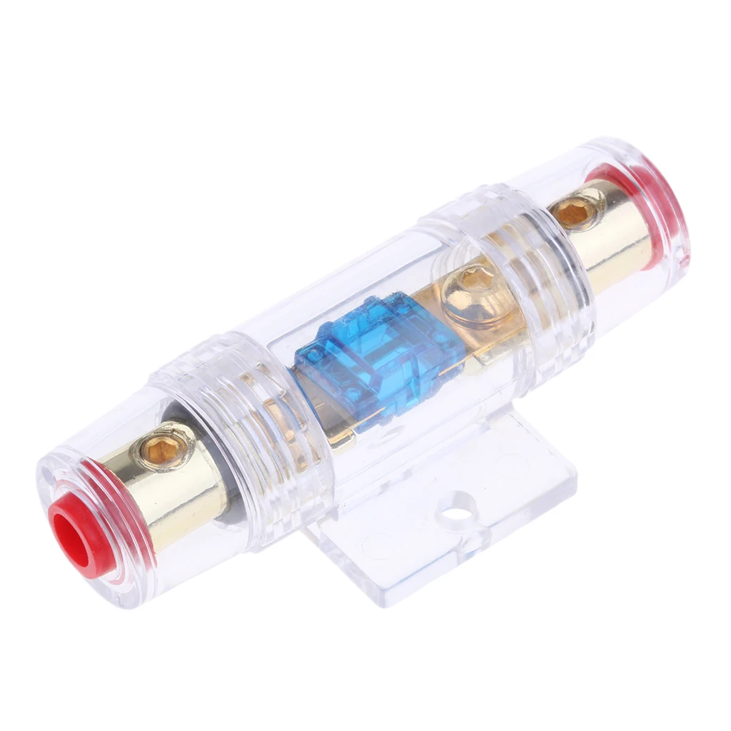 60A Fuse-Holder Block 1PCS For Car Speaker Subwoofer Amplifier Clean