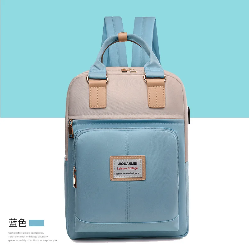 Sac à dos pour ordinateur portable de grande capacité pour femme, sac à dos  en toile vintage, sacs de voyage avec port de chargement USB, mode, 13.3  pouces, 14 pouces, 15.6 pouces - AliExpress