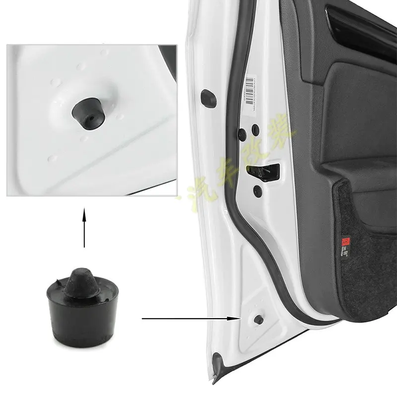 

Apply to Golf 6 MK6 Bora Door cushion rubber block Buffer rubber block Glue pier 1K8 837 529