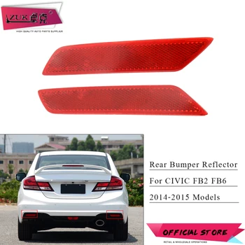 

ZUK Genuine Rear Bumper Reflector Fog Light Lamp For HONDA CIVIC 2014 2015 FB2 FB6 Rear Folight OE# 33555-TR0-H51 33505-TR0-H51