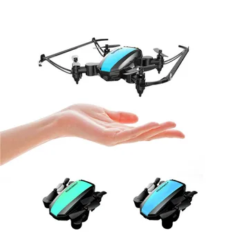 

Pocket Aircraft Folding 3D roll 2.4G Mini Drone Up and Down Release Stress Quadcopter Drone Toys 2020 Aircrafts Toy for Boy Kids
