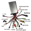 Contrôleur pour scooter électrique sans balais 36/48V, 250W avec moteur intégré, pour vélo électrique, moteur moyeu, bldc ► Photo 2/6