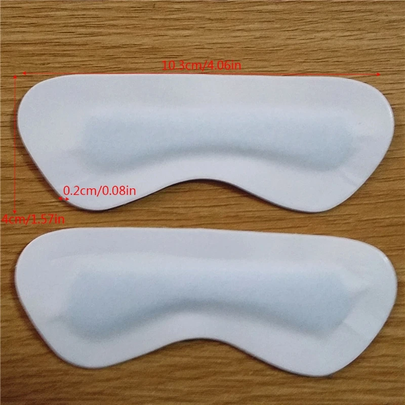 

1Pair Foot Care Imitation Leather Heel Protectors Pain Back Heel Pad X5XC