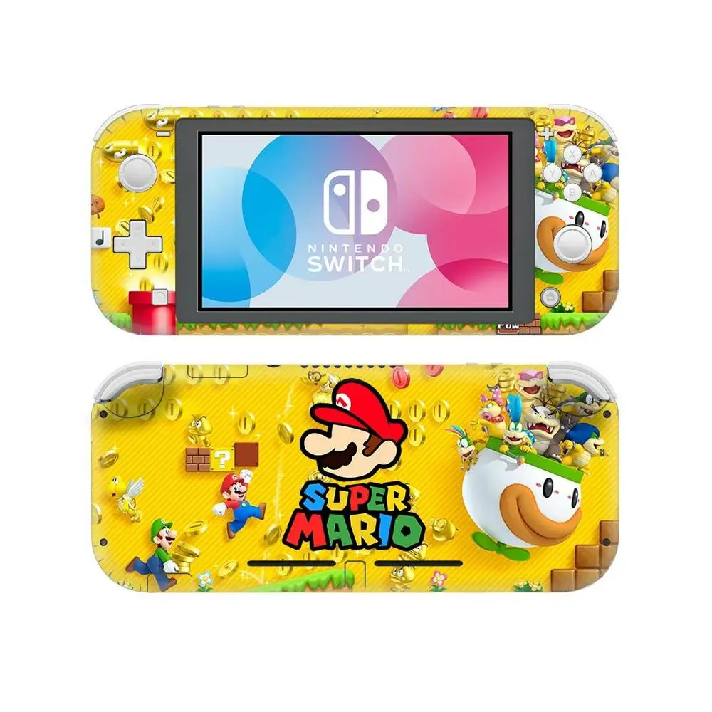 Наклейка на кожу Super Mario Nintendo Switch наклейка для Lite защитный чехол Виниловая