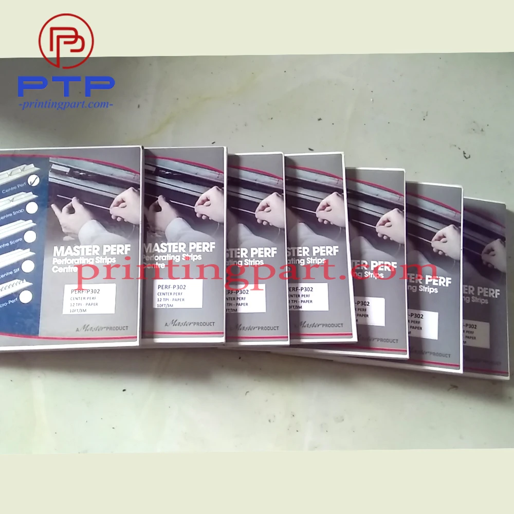 2pcs Perforating Strips Center Perf Perforating Rules for Offset