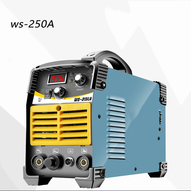 WS-200 250 Нержавеющая сталь 220V мелкие бытовые продольными аргоновыми дугами двойного назначения Электрический сварочный аппарат одну цель для дуговой сварки под флюсом