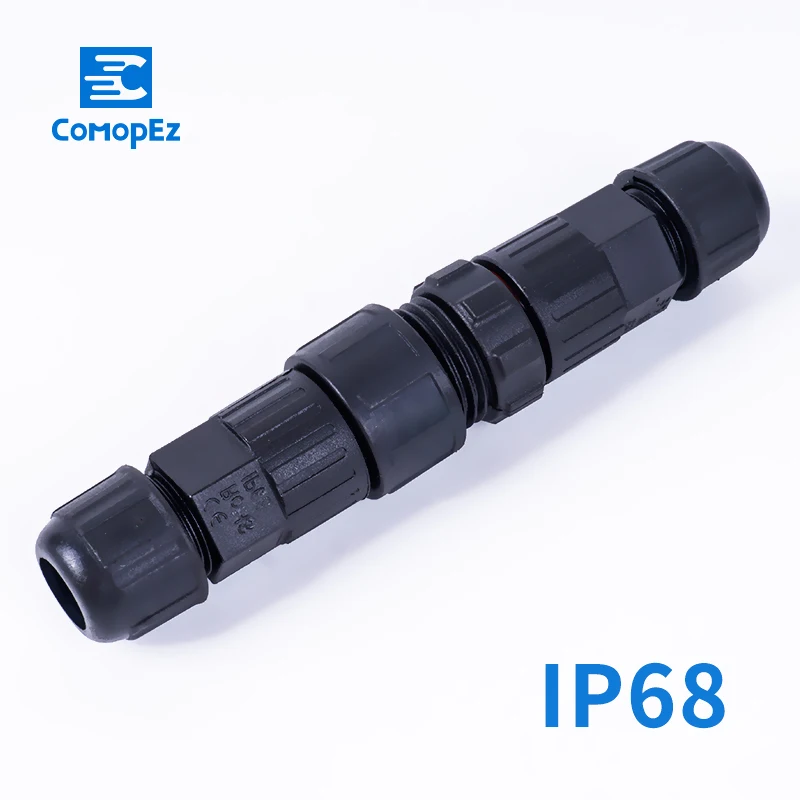 

M16 Waterproof Connector 3-7.5mm 15A Aviation Connector 2/3/4/5/6/7/8/9/10 Pin Male Female IP68 Cable Connectors Plug and Socket