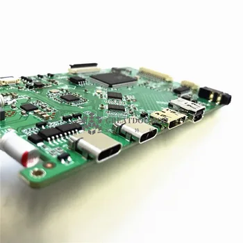 

Type-C HDMI USB connector input with Touch Output ultrathin DC 5V-20V LCD controller board Support 1080P eDP Panel B140HAN01.1