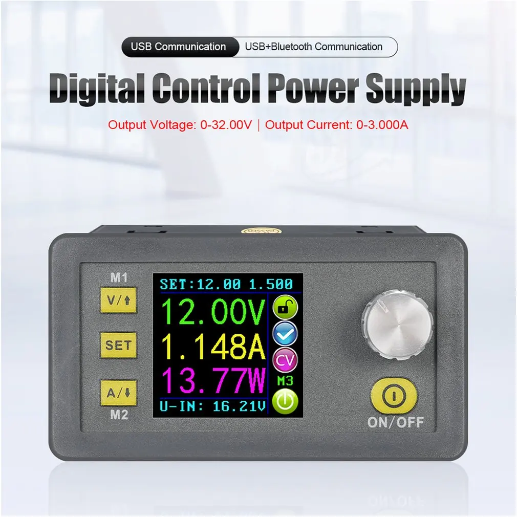 DPS3003 DPS3012 Постоянное Напряжение Ток понижающий Программируемый Модуль питания понижающий преобразователь напряжения ЖК-вольтметр 32 в
