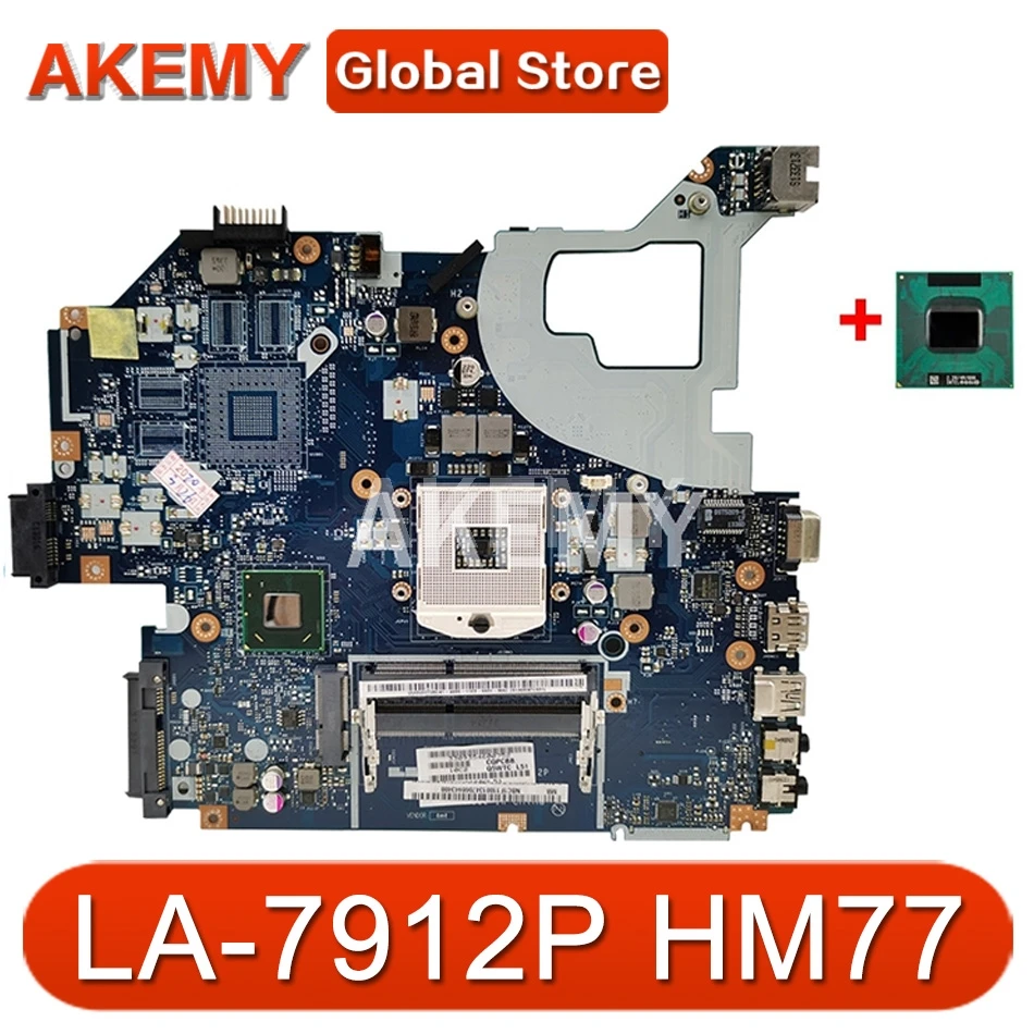 Для ACER Aspire E1 571G V3 571 NV56R Q5WVH LA 7912P Материнская плата ноутбука Mainboard DDR3 Поддержка i3 i5 i7