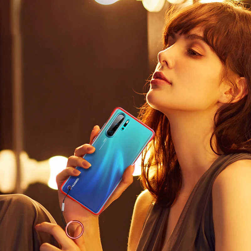 Чехол для huawei p 30 lite ультра тонкий силикон без оправы чехол для телефона huawei p30 lite light pro защитный чехол p30lite p30pro