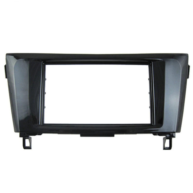 Автомобильная рамка для приборной панели для Nissan X-Trail/для Qashqai 2DIN AutoStereo panel kit CD Trim установка