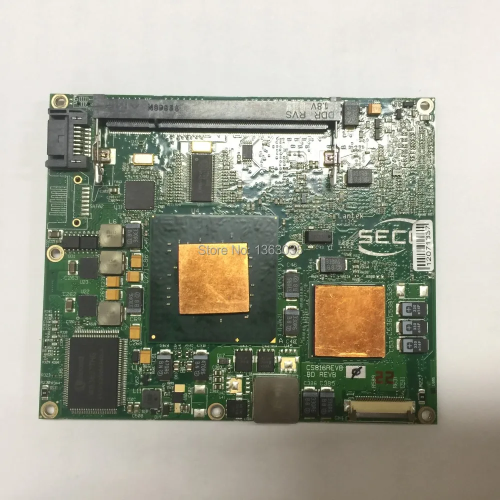 Промышленная материнская плата CS816REVB L10 BD REVB протестированная Рабочая процессора