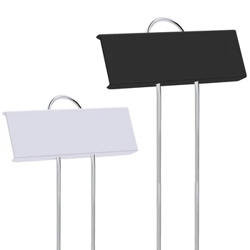 

20 Packs of Metal Plant Tags Garden Tags, Height 10.6 Inches, Reusable Vegetable Nursery Tags (20 Pcs)