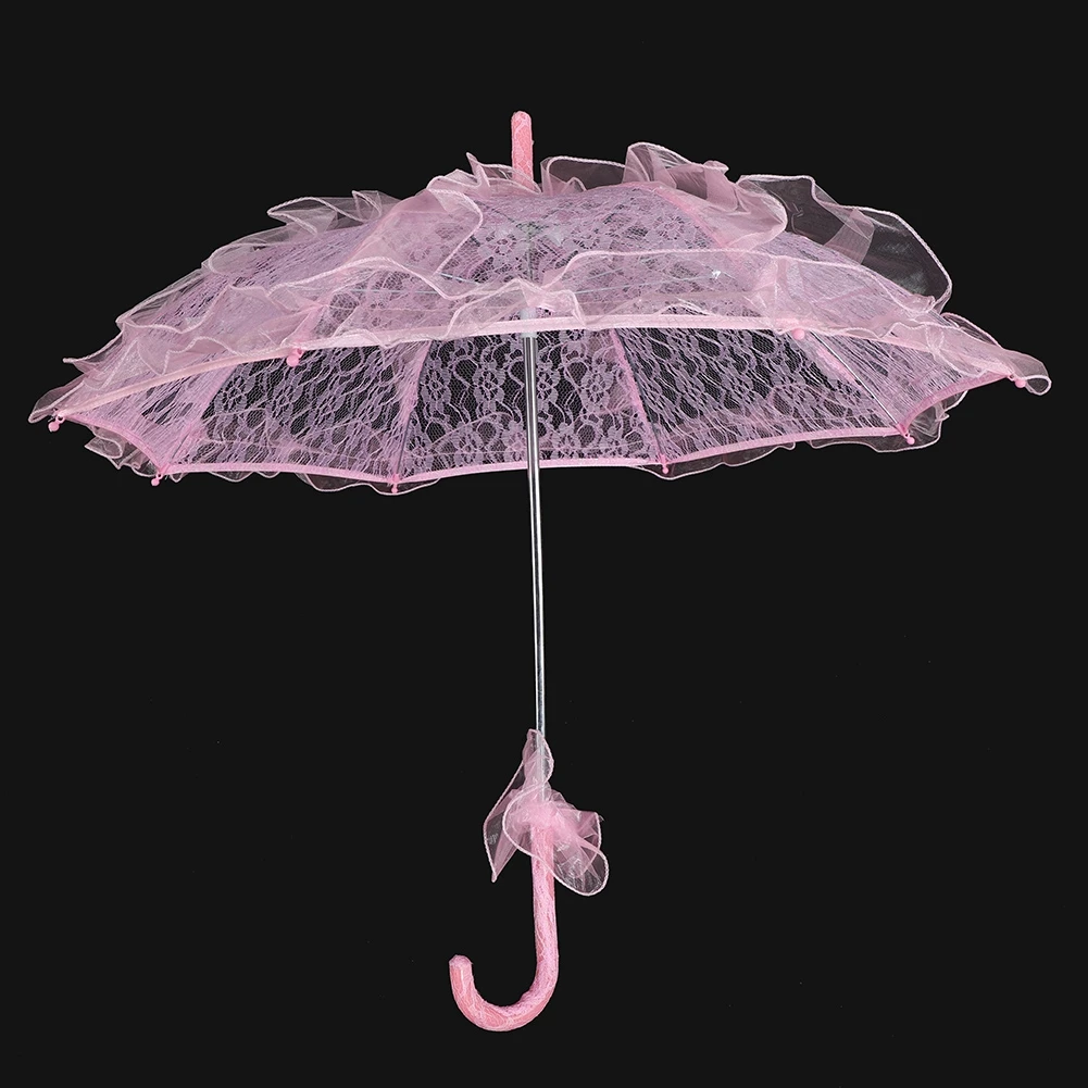 Bridal Lace Cotton Umbrella For Wedding Parties Dancing Photography Prop Pink Aliexpress