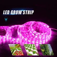 Светодиодный светильник для выращивания с полным спектром USB СВЕТОДИОДНЫЙ светильник s 1 м 2 м 3 м 2835 Чип светодиодный Фито лампы для теплицы гидропоники для выращивания растений