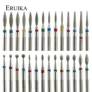 29 типов алмазных керамических сверл для ногтей фреза для маникюра роторные биты кутикулы чистые аксессуары пилки для ногтей инструменты для искусства