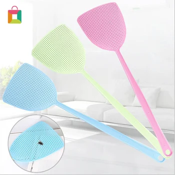 

Sweet-Color 3-pack Fly Swatter Manual Swat Pest Control With 17.5'' More Thicker Durable Long Handle Cozy
