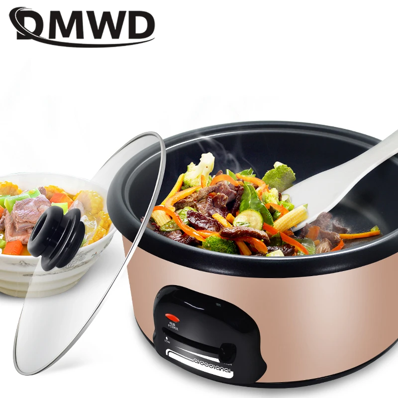 DMWD 2.8L многофункциональная электрическая плита блинная кофеварка мини сковорода