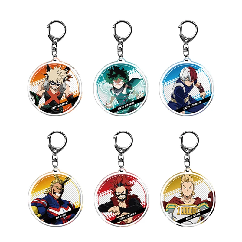 Boku Hero Academia Keychain Acrylic Key Holder Acrylic Keychain