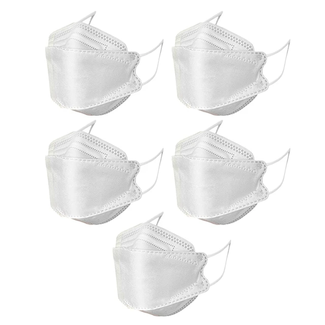US $17.39  KF94 Dust Mask Fine Dust Mouth Antivirus And Flu Mask Pm2.5 Infectious Disease Protection 5PCS/Pack