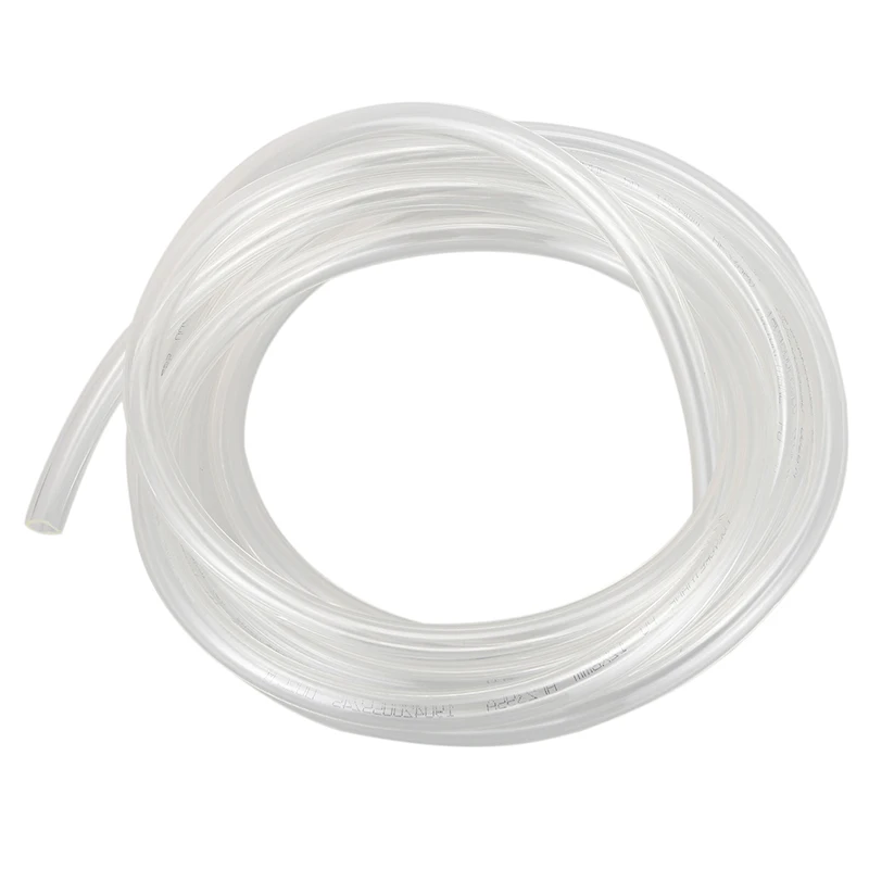 12mm x 8mm Clear Polyurethane PU Air Hose Tube 4M 13.1Ft