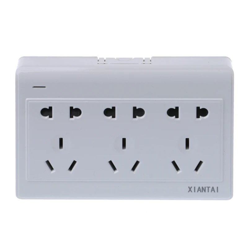

10A Surface Mounted 15 Poles Triple 2 Pins And 3 Pins AU Shutter Wall Socket Tool
