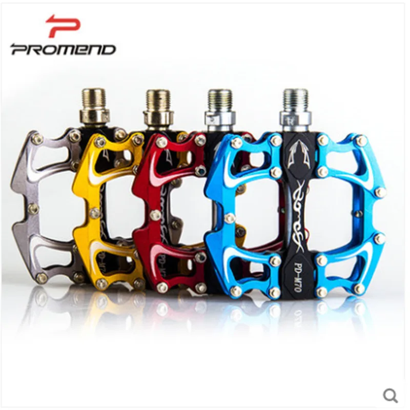 

ProMend Bike Pedals Pd-m70 Mountain Bike Aluminium Alloy Bearing on Ultra-Light Spare Parts