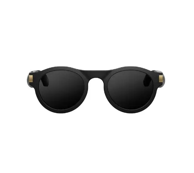 Bluetooth 5,0 умные спортивные солнцезащитные очки беспроводные открытые аудио стерео музыкальные солнцезащитные очки Спортивная гарнитура наушники для huawei Xiaomi - Цвет: BLACK