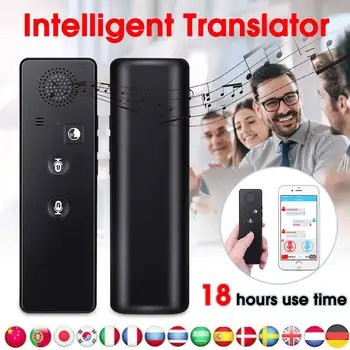 

Portable Multi-Language Smart Translator 40 Languages Two-Way Real Time Instant Voice bluetooth 4.1 Mini Wireless Translator l