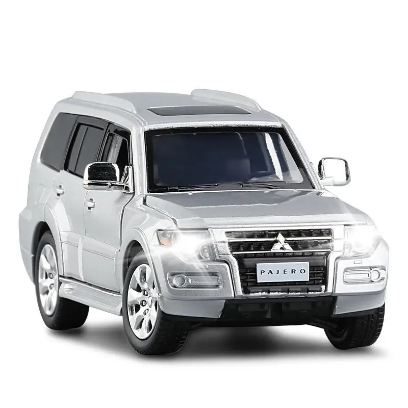 1:32 литая металлическая внедорожная машина из сплава для MITSUBISHI PAJERO Коллекционная