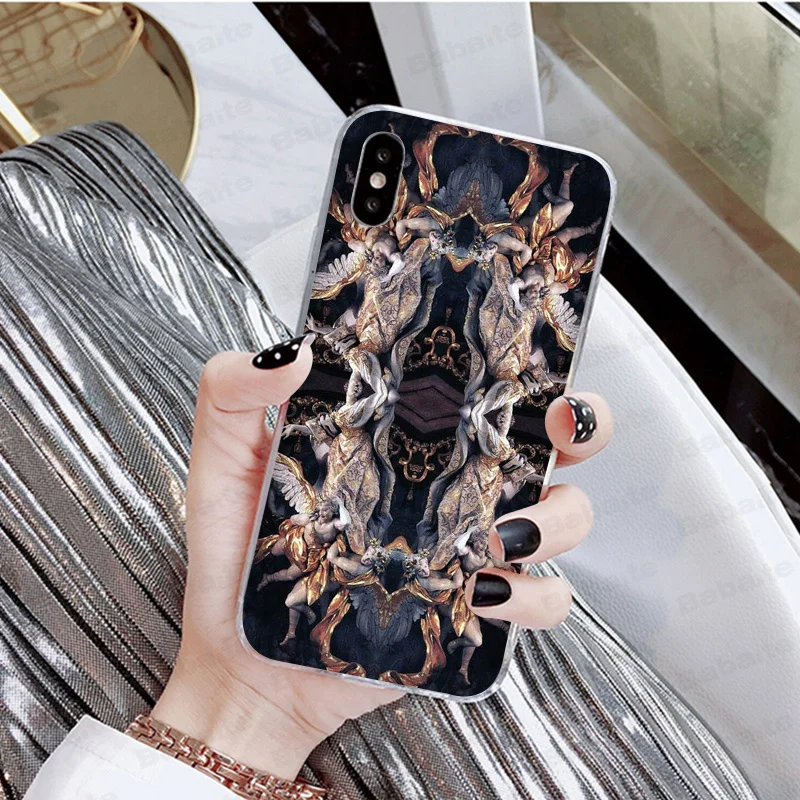 Babaite Madonna церковные фрески Ангел Бог телефон аксессуары чехол для iPhone 8 7 6 6S Plus X XS max 10 5 5S SE XR