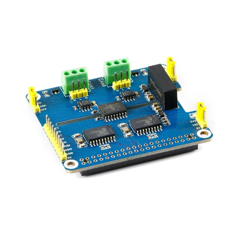 2チャンネル独立した開発ボードモジュールmcp2515 sn65hvd230 arduino
