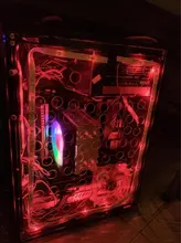 Tira de Luces LED RGB 2835, mando a distancia IR, 1m, 2m, 3m, 4m, 5m, cinta de diodos, TV, sala de estar, dormitorio, decoración de pared, Luces LED de retroiluminación